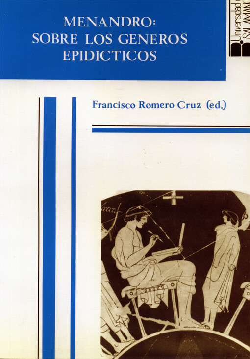 Menandro: sobre los generos epidicticos