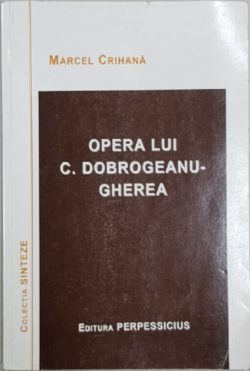 Opera lui C. Dobrogeanu-Gherea
