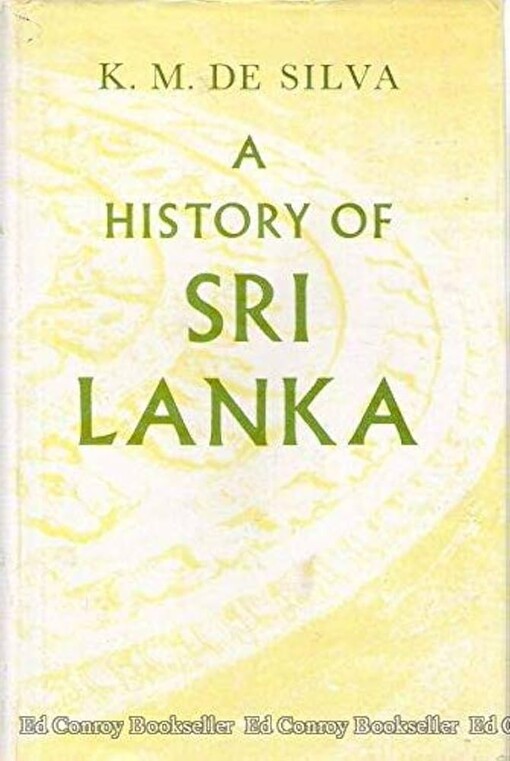 A History of Sri Lanka /