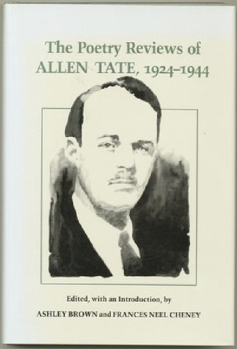 The poetry reviews of Allen Tate, 1924-1944