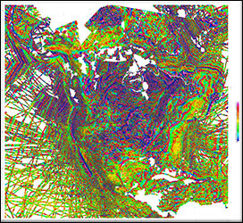 Digital data grids for the magnetic anomaly map of North America
