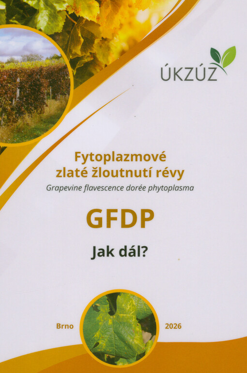 GFDP : fytoplazmové zlaté žloutnutí révy : grapevine flavescence dorée phytoplasma