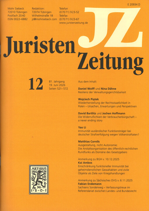 Juristen Zeitung
