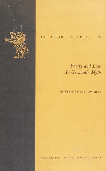 Poetry and Law in Germanic Myth