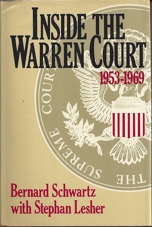 Inside the Warren court /