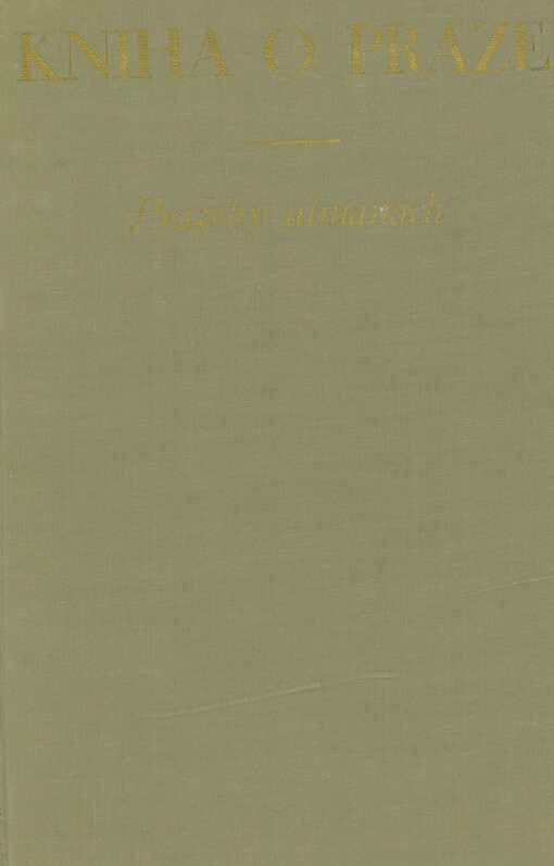 Kniha o Praze : pražský almanach
