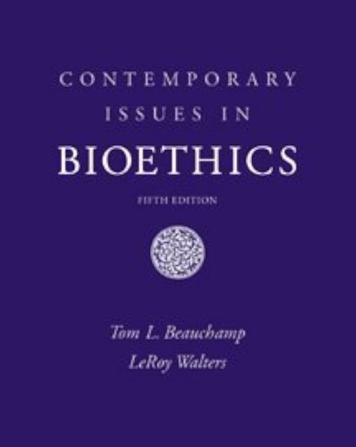Contemporary issues in bioethics