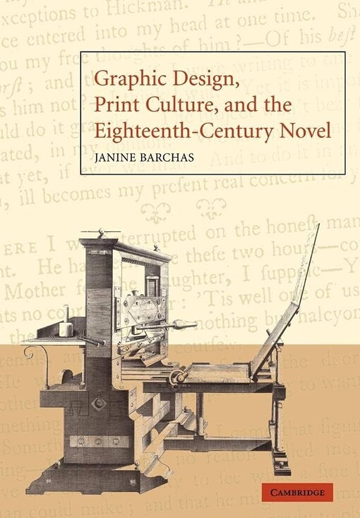 Graphic design, print culture, and the eighteenth-century novel /