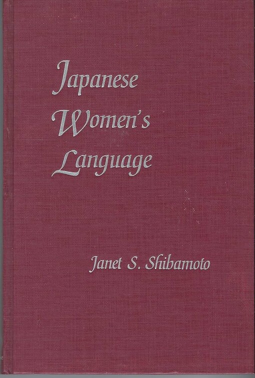 Japanese women's language