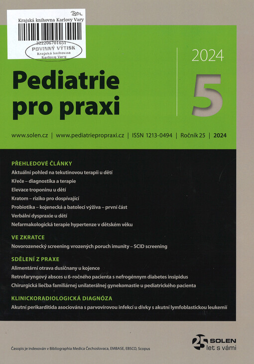 Pediatrie pro praxi
