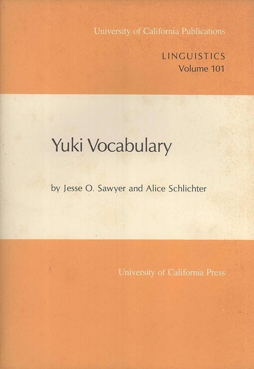 Yuki vocabulary