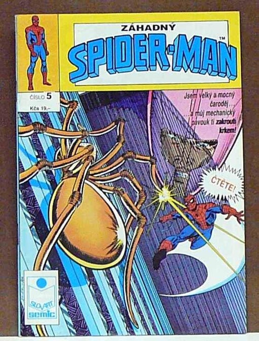 Záhadný Spider-Man.Čís. 5,Tajemný vynález