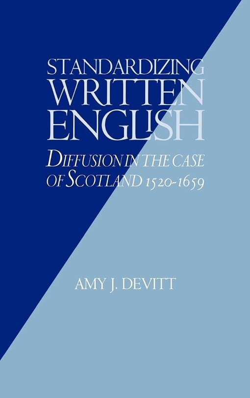 Standardizing written English :