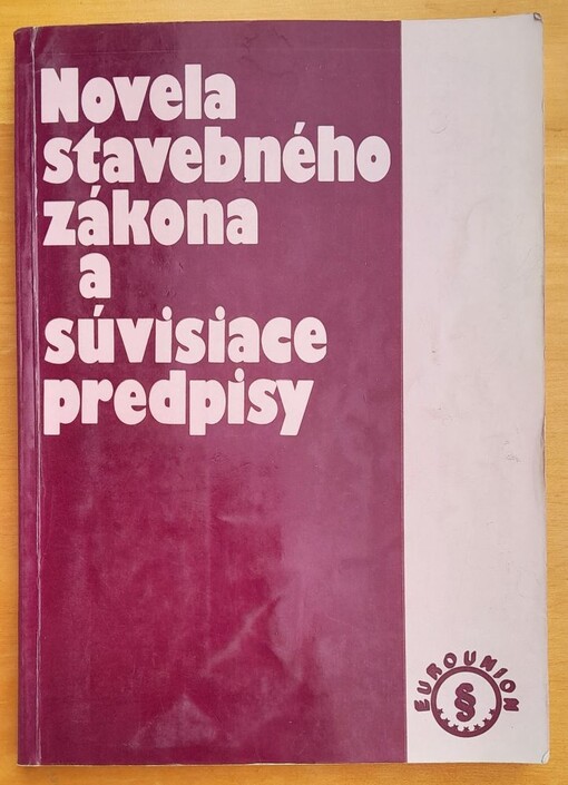 Novela stavebného zákona a súvisiace predpisy