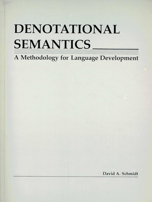 Denotational Semantics :