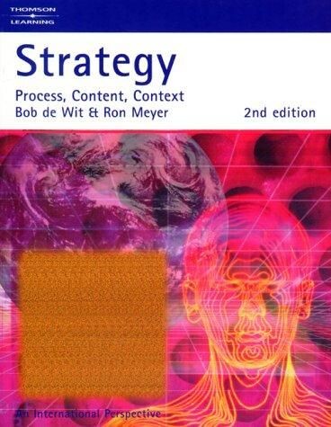 Strategy :process, content, context : an international perspective