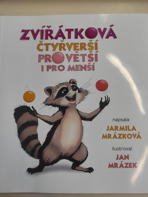 Zvířátková čtyřverší pro větší i pro menší /