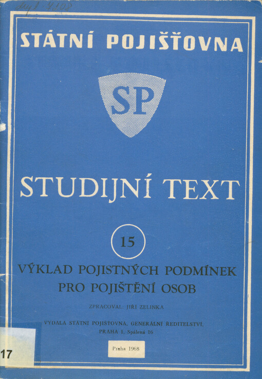 Výklad pojistných podmínek pro pojištění osob