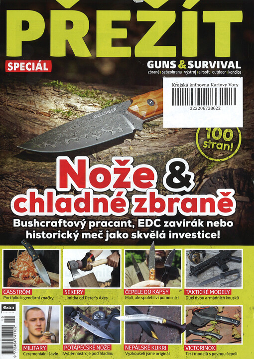 Přežít : guns & survival : zbraně, sebeobrana, výstroj, airsoft, outdoor, kondice