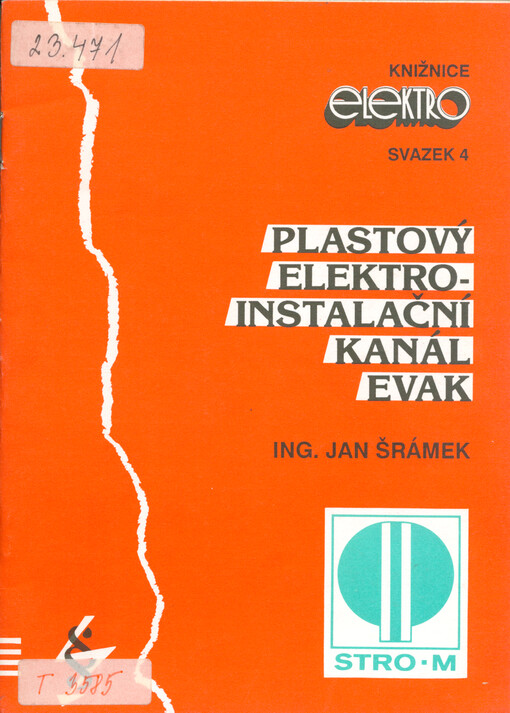 Plastový elektroinstalační kanál EVAK