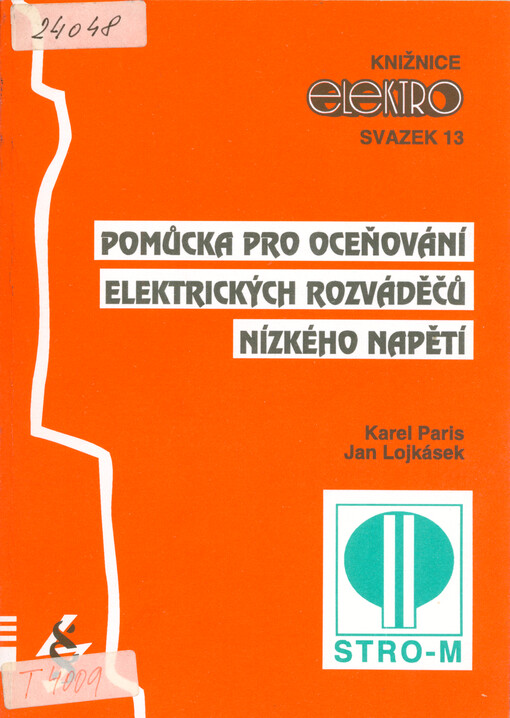 Pomůcka pro oceňování elektrických rozváděčů nízkého napětí