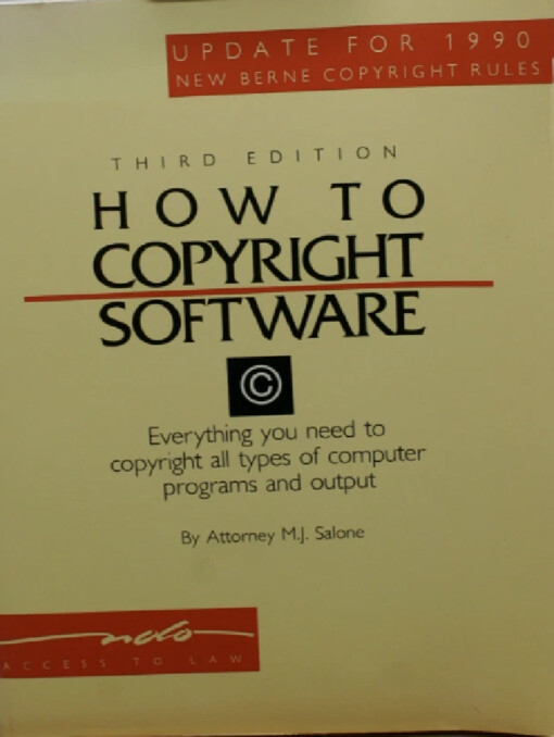How to Copyright Software