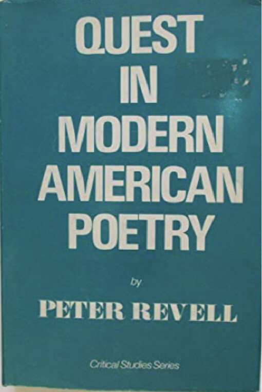Quest in modern American poetry