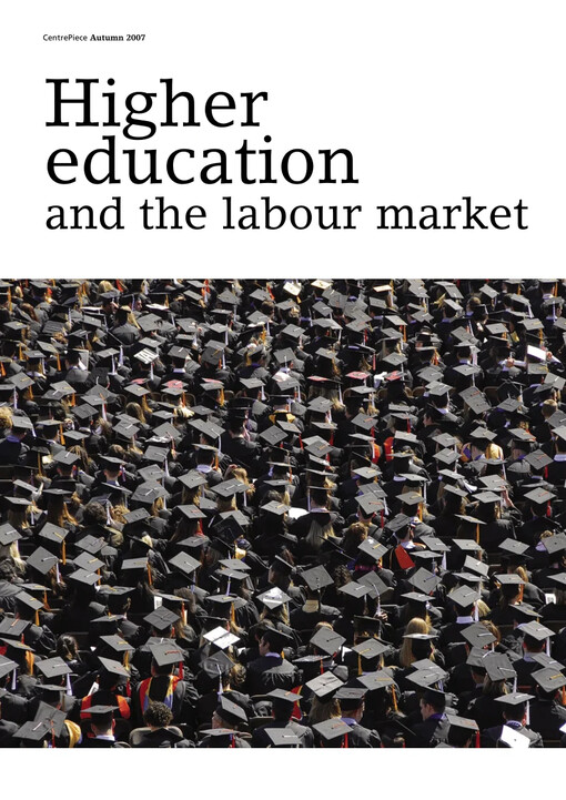 Higher education and the labor market /