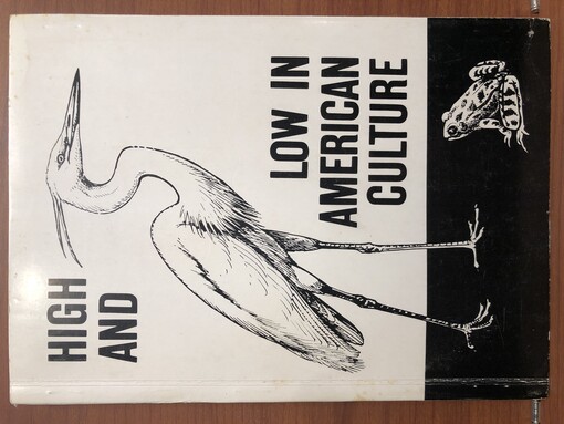 High and low in American culture