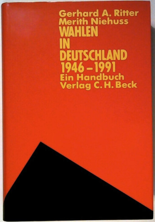 Wahlen in Deutschland 1946-1991 :ein Handbuch