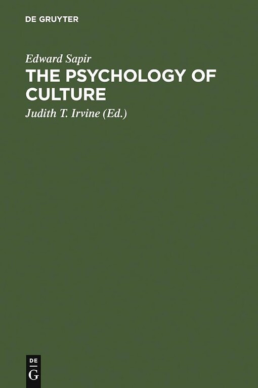 The psychology of culture :a course of lectures