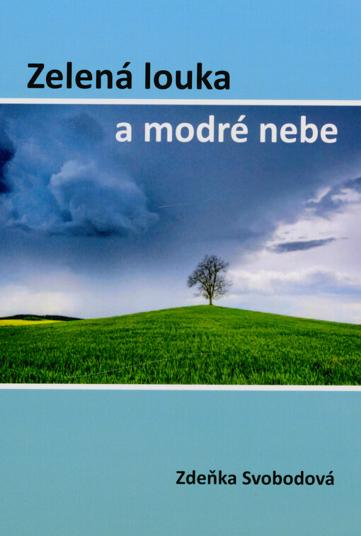Zelená louka a modré nebe