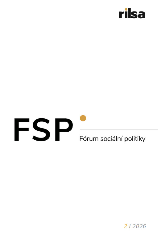 Fórum sociální politiky : odborný recenzovaný časopis