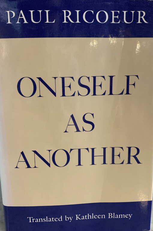 Oneself as another