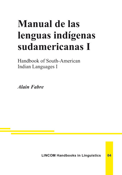 Manual de las lenguas indígenas sudamericanas