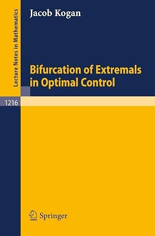 Bifurcation of Extremals in Optimal Control /