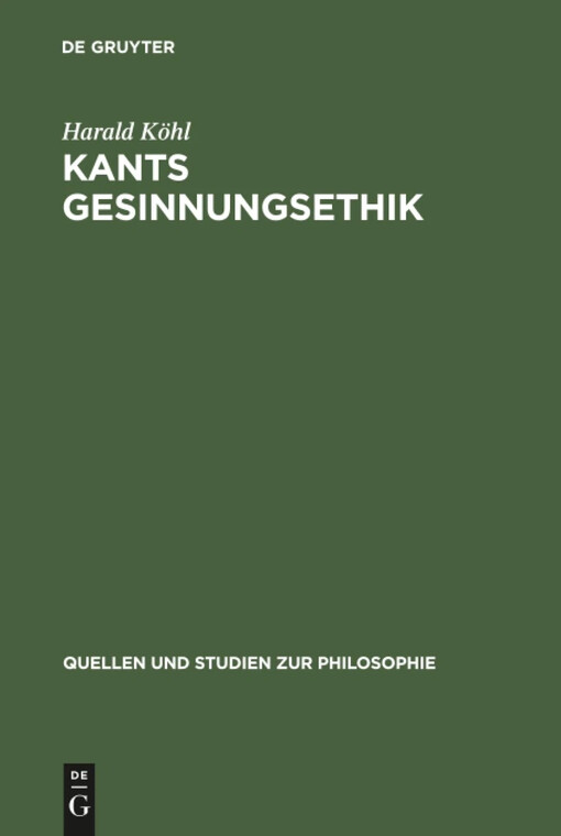 Kants Gesinnungsethik