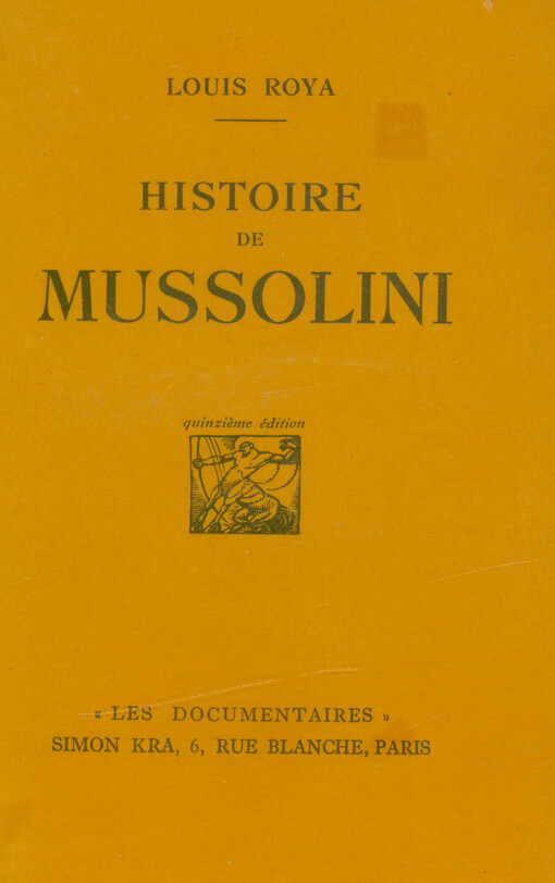 Histoire de Mussolini