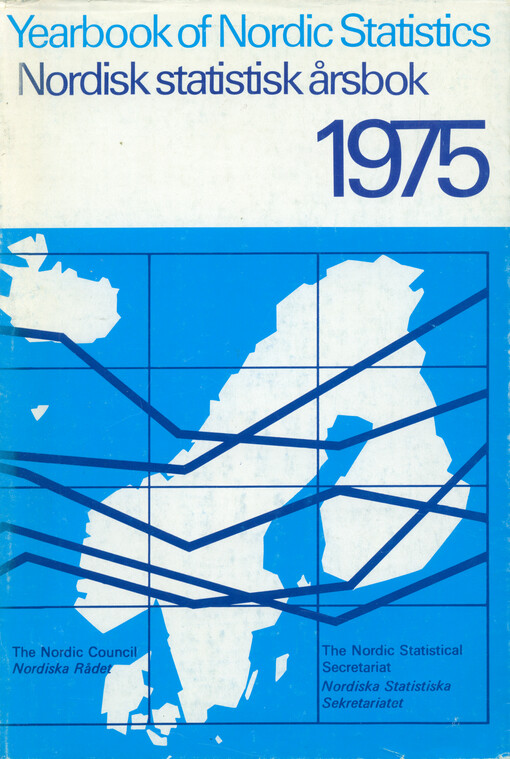 Yearbook of Nordic Statistics = Nordisk statistisk arsbok. 1975, vol. 14