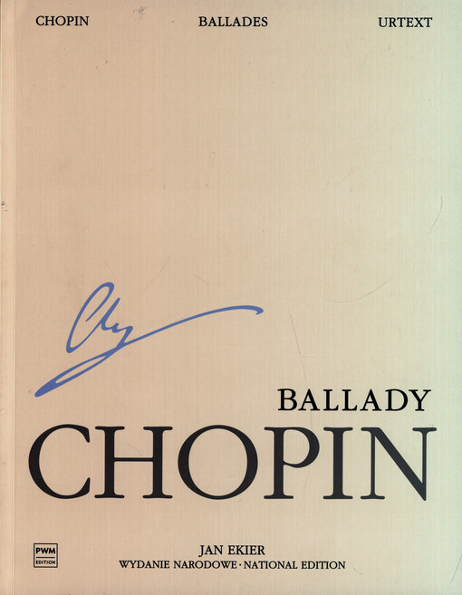 Ballady : op. 23, 38, 47, 52