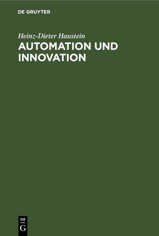 Automation und Innovation :der Weg zur flexiblen Betriebsweise