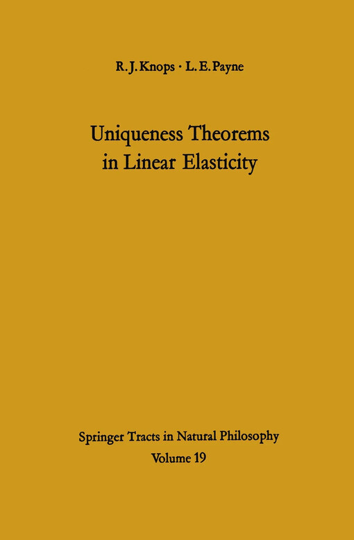 Uniqueness theorems in linear elasticity