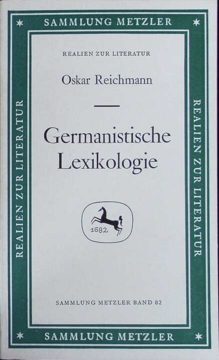 Germanistische Lexikologie
