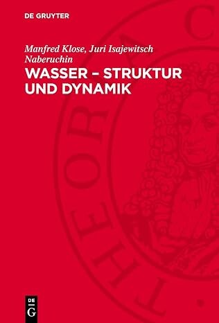 Wasser :- Struktur und Dynamik