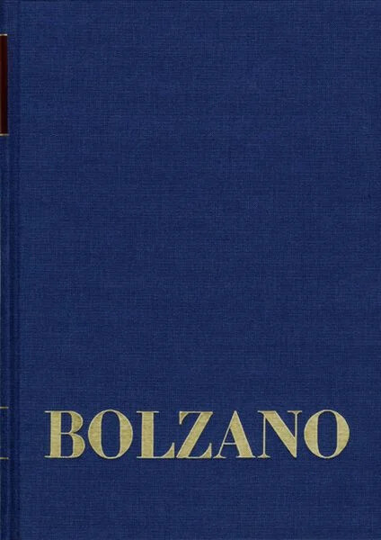 Bernard Bolzanos Bibliothek.Teil II