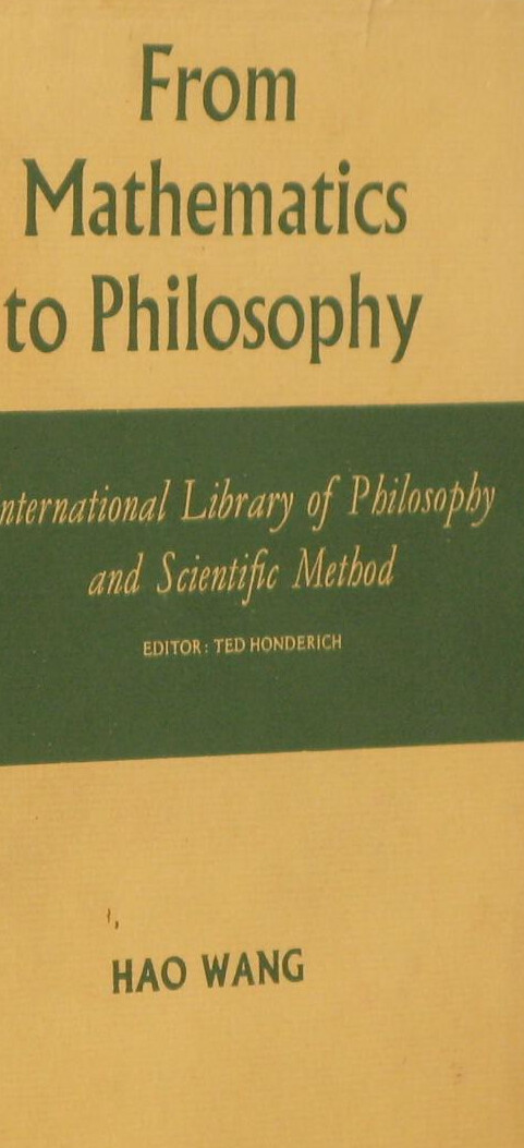 From mathematics to philosophy