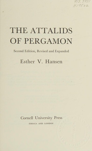 The Attalids of Pergamon /