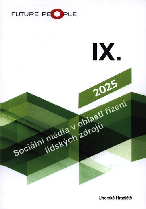 Sociální média v oblasti řízení lidských zdrojů ... : konferenční sborník vědeckých prací