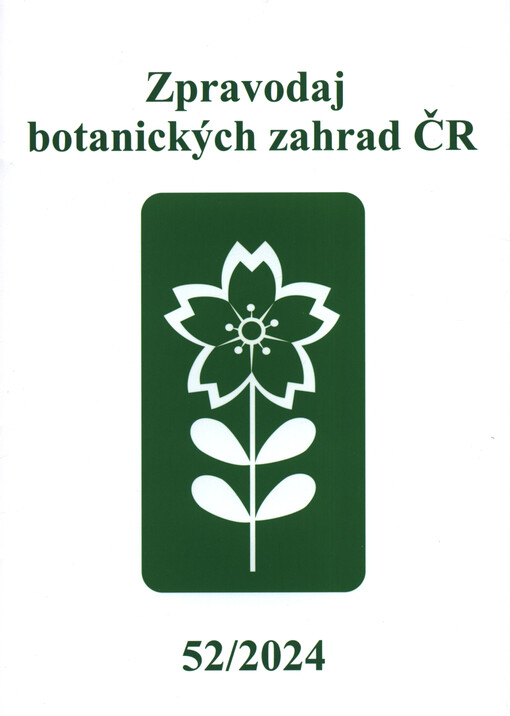 Zpravodaj botanických zahrad ČR