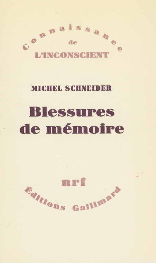 Blessures de mémoire